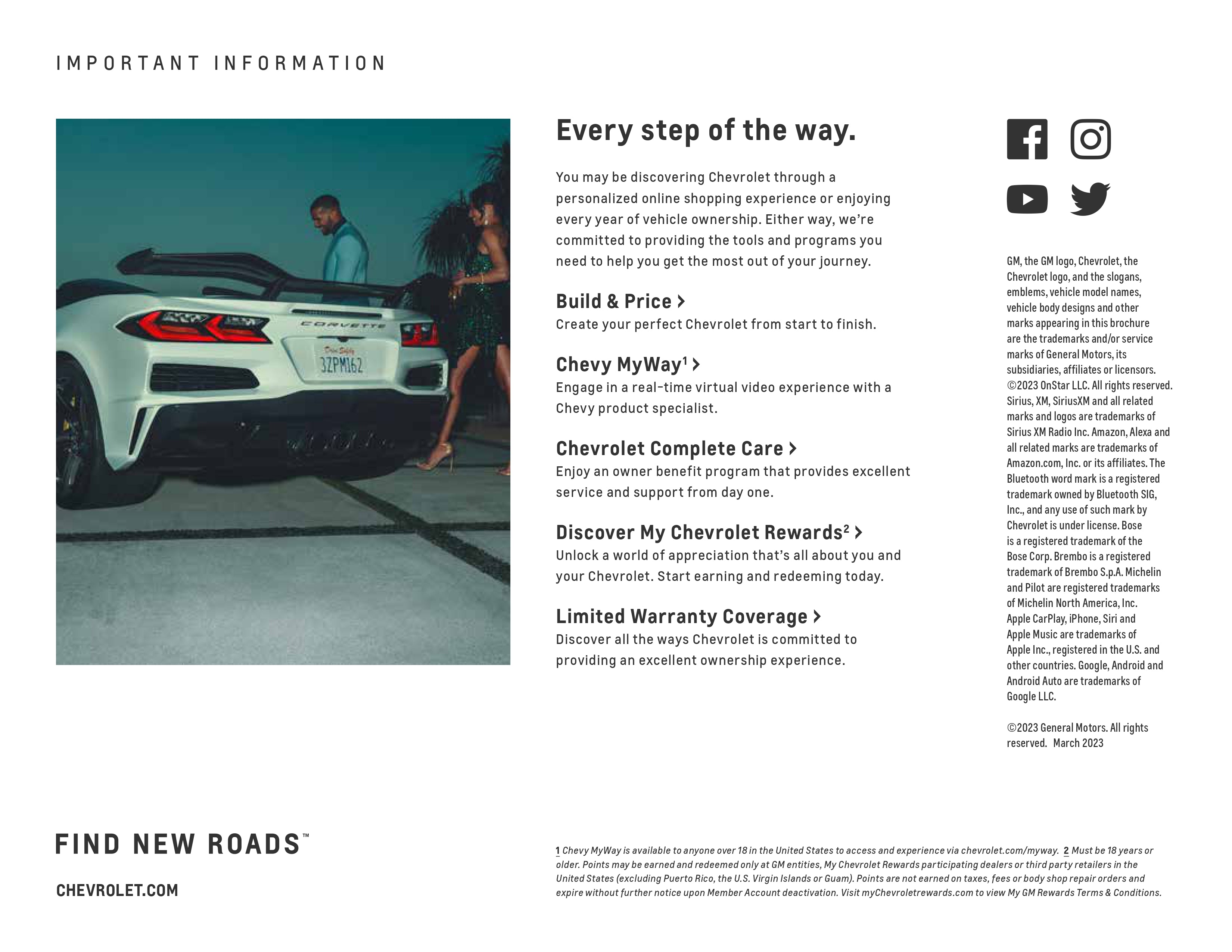 Brochure électronique Chevrolet Corvette 2023 page 32