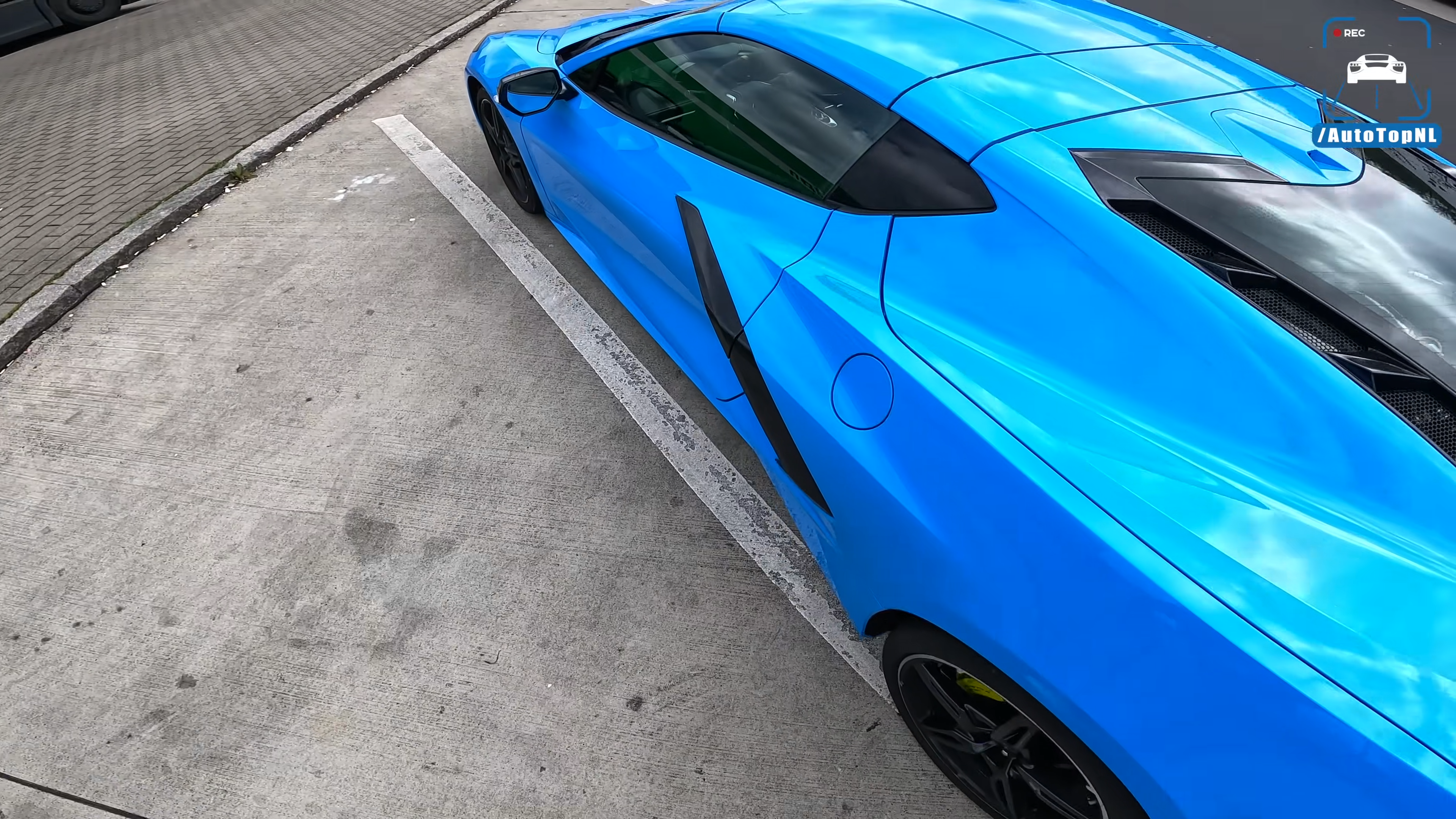 C8 Corvette Rapid Blue