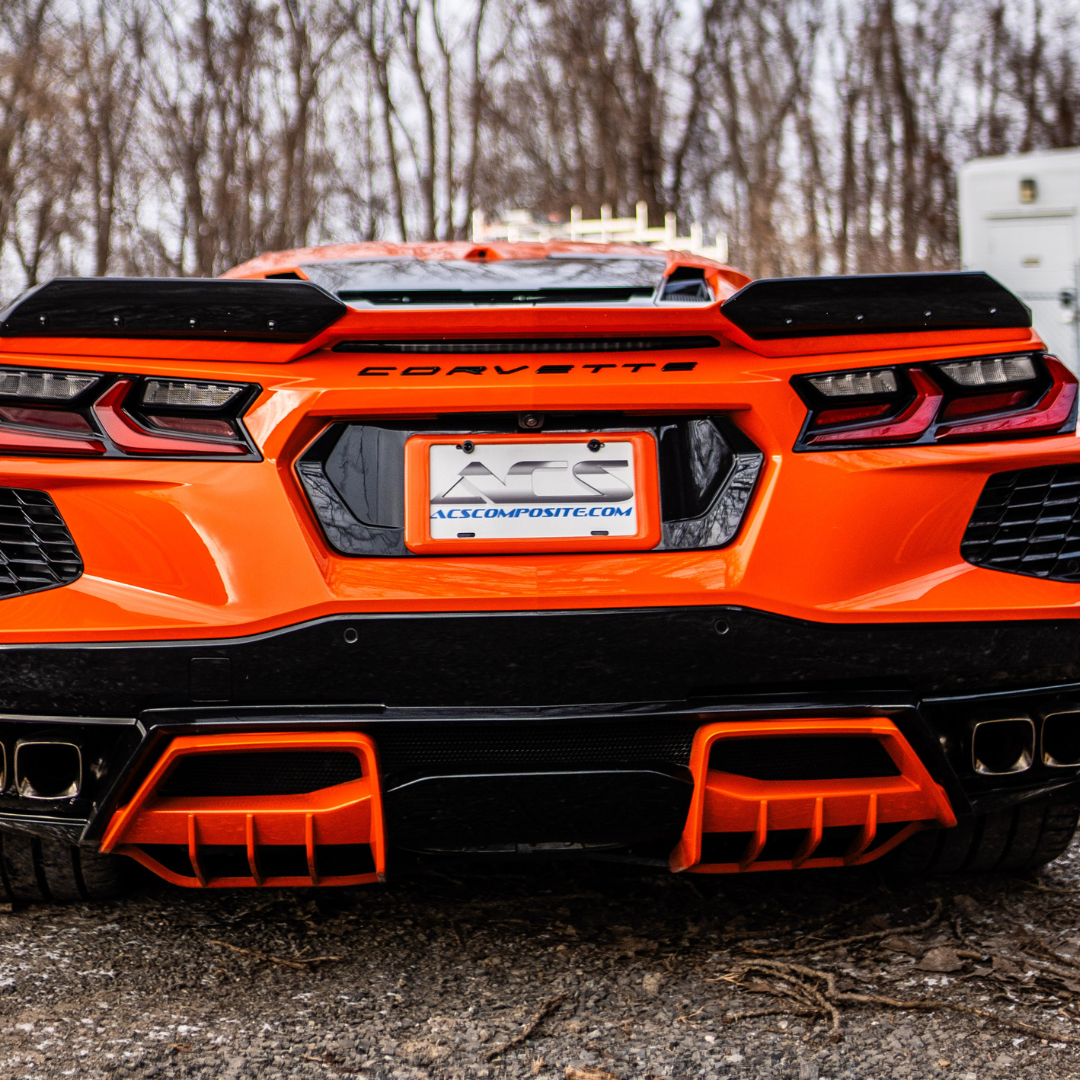 C8 Stingray License Plate Filler