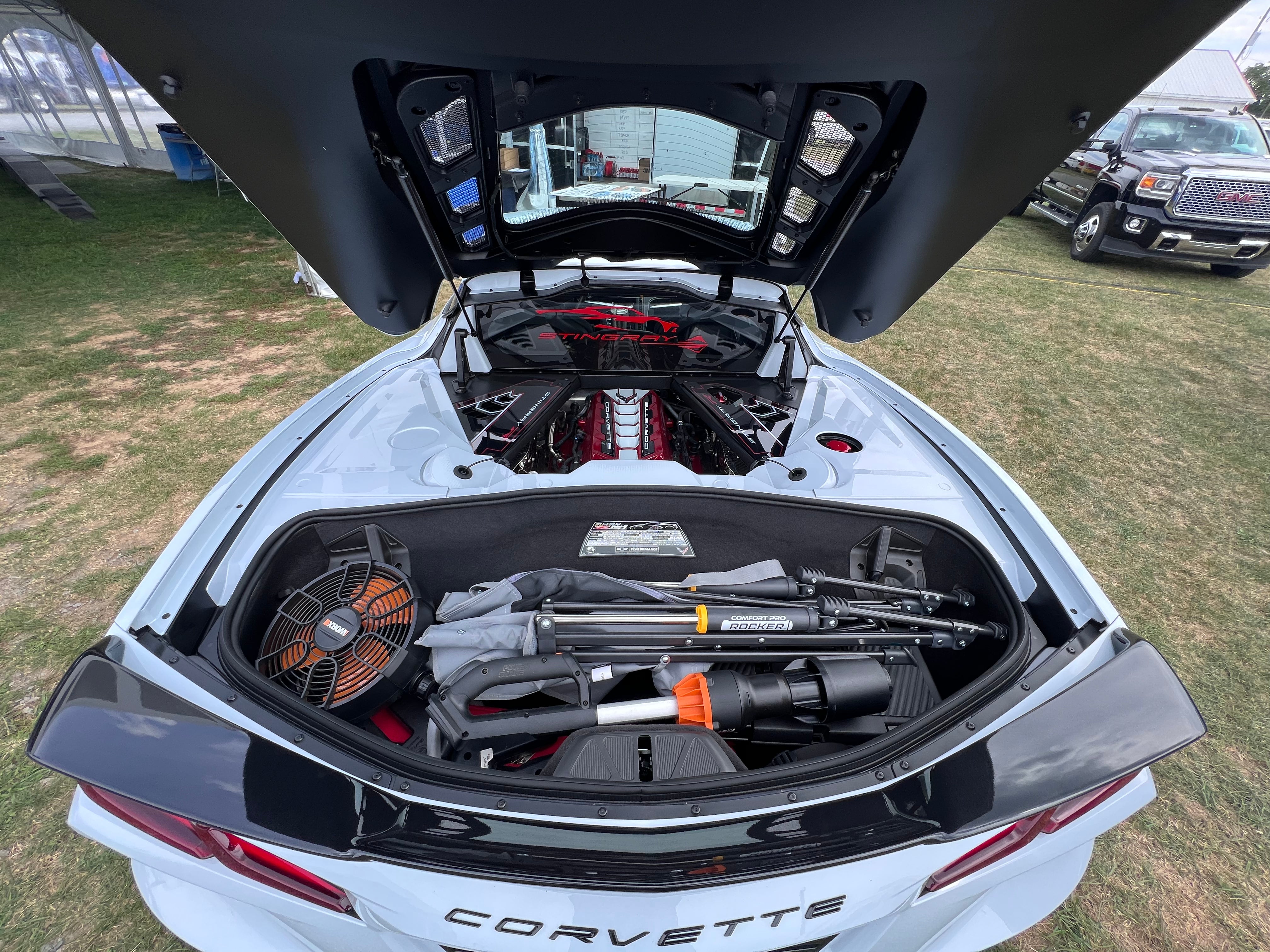 ACS Corvettes en Carlisle agosto de 2023