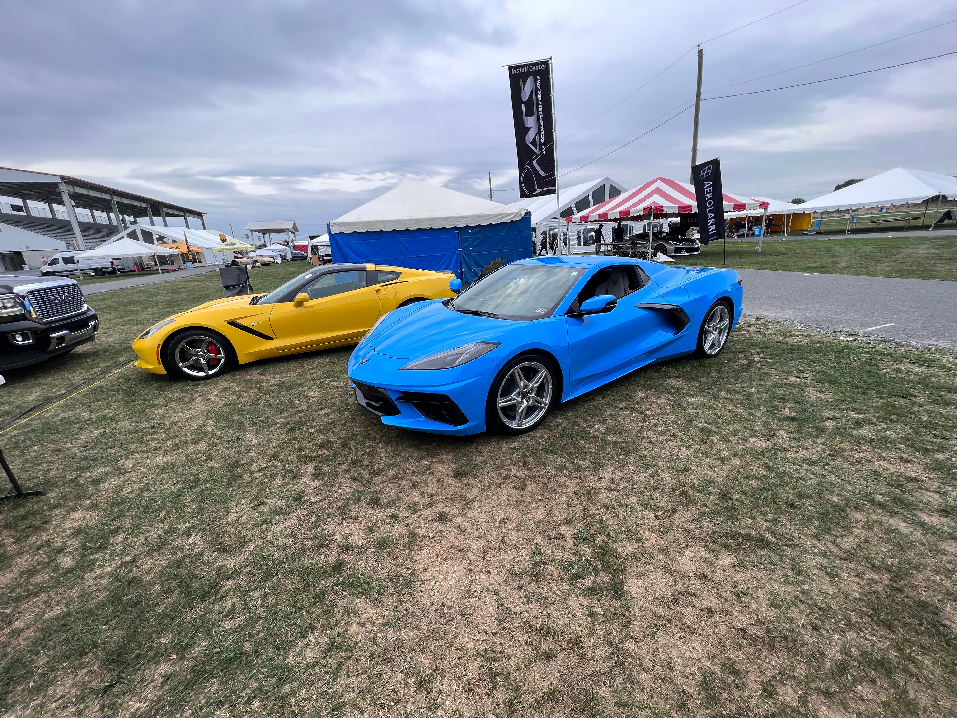 ACS Corvettes en Carlisle agosto de 2023