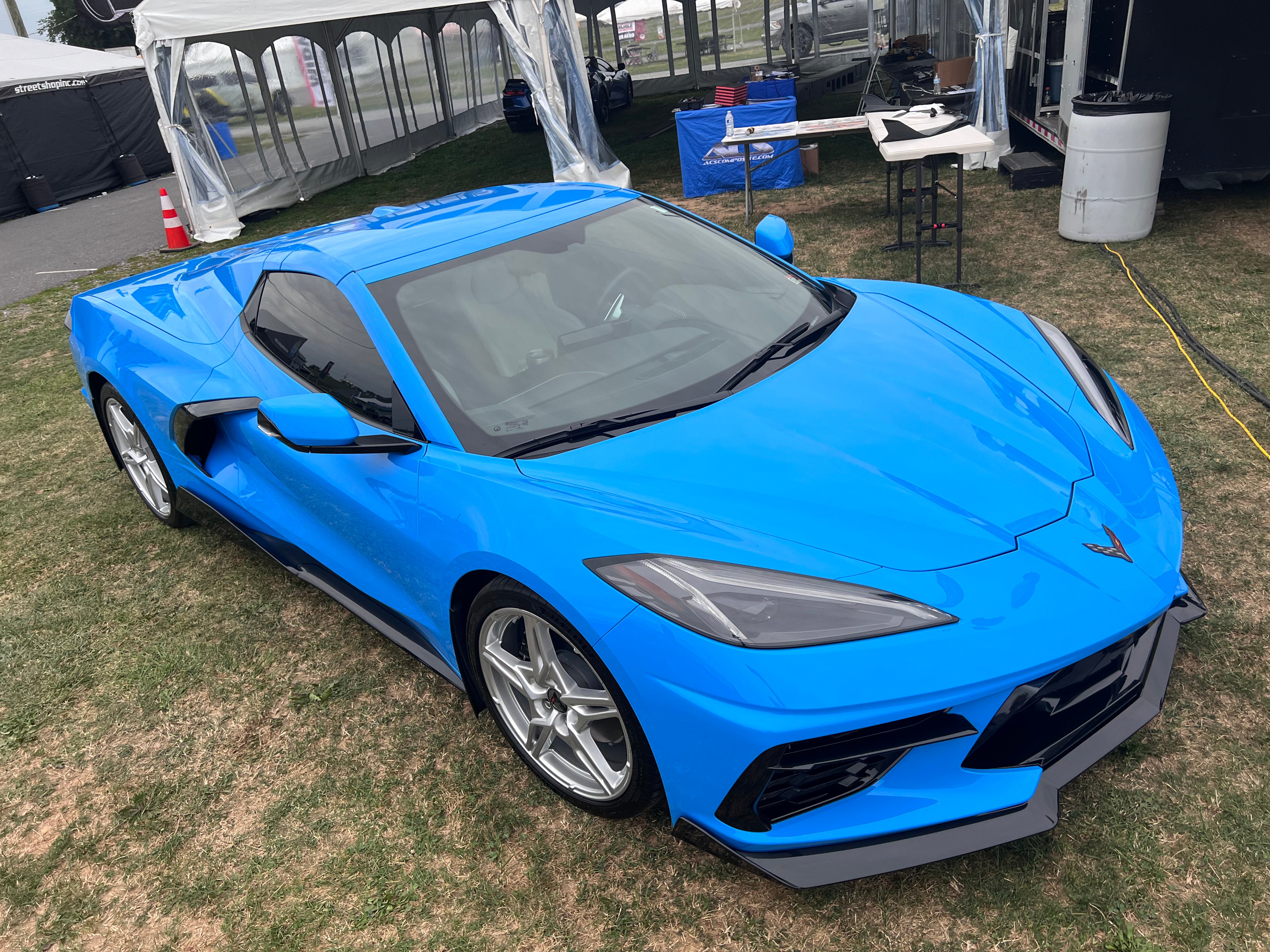 ACS Corvettes en Carlisle agosto de 2023