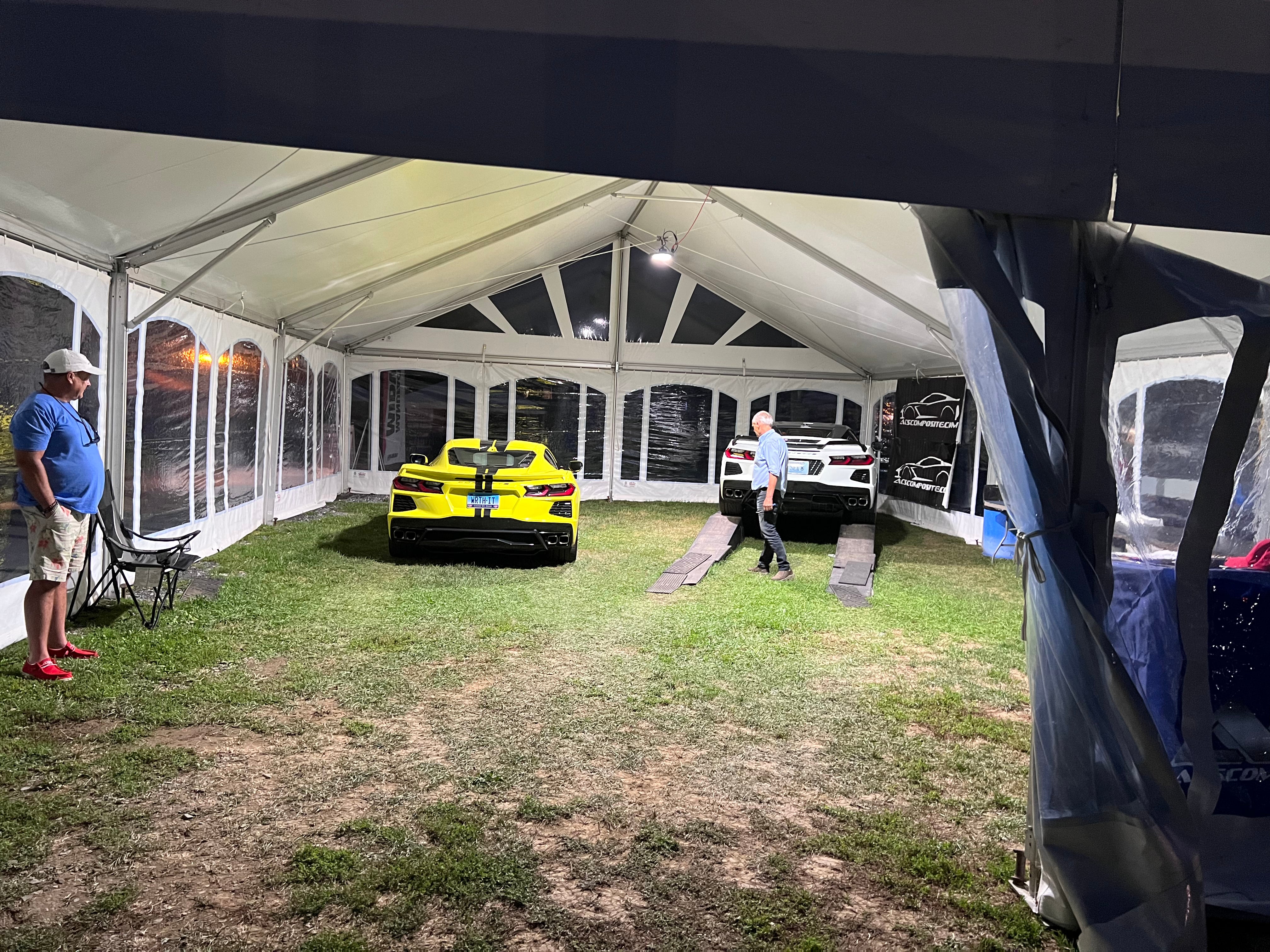 ACS Corvettes en Carlisle agosto de 2023