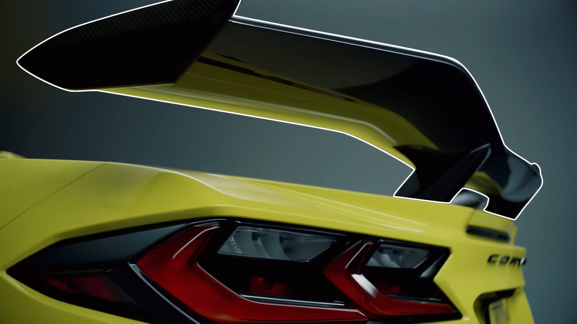 C8 Z06 Z07 Rear Wing