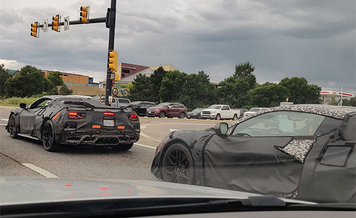 camoed C8 Corvette ZR1