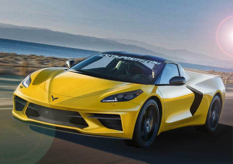 Chevrolet C8 Corvette Mid-engine render by ACS Composite