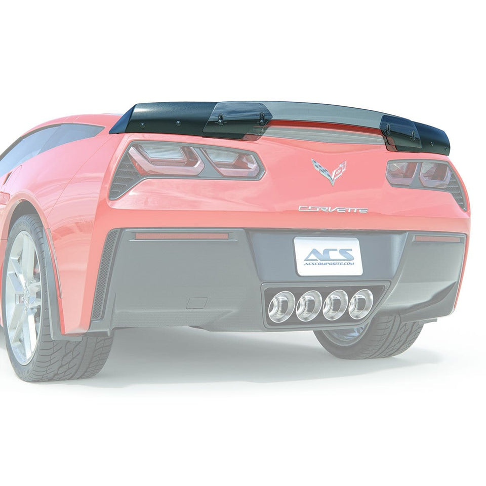 ACS Composite Stage 3 Spoiler for C7 Stingray Corvette 2014+