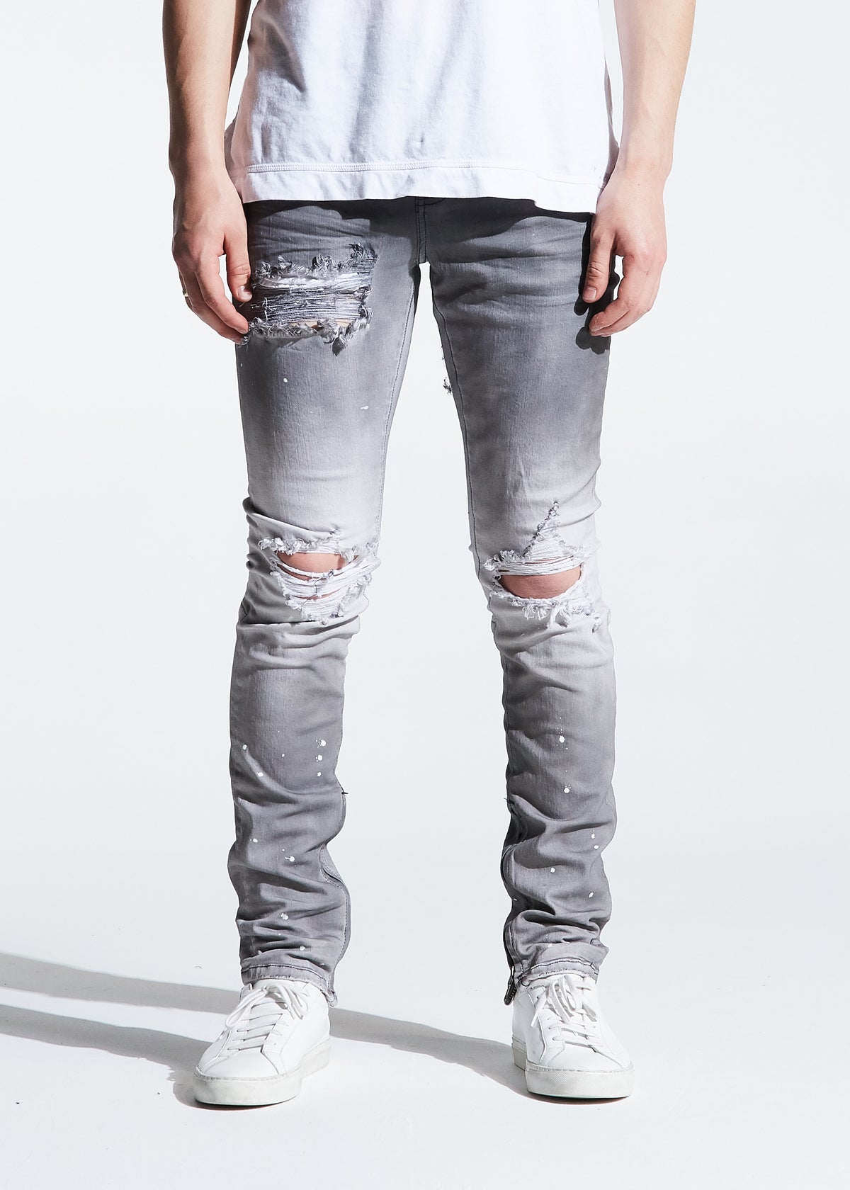 crysp pacific denim black ripped