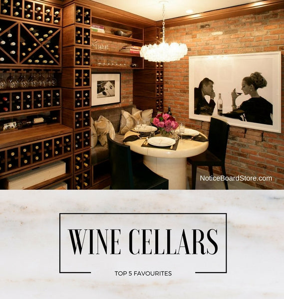 wine cellars top 5 favourite wine tasting rooms NoticeBoardStore.com