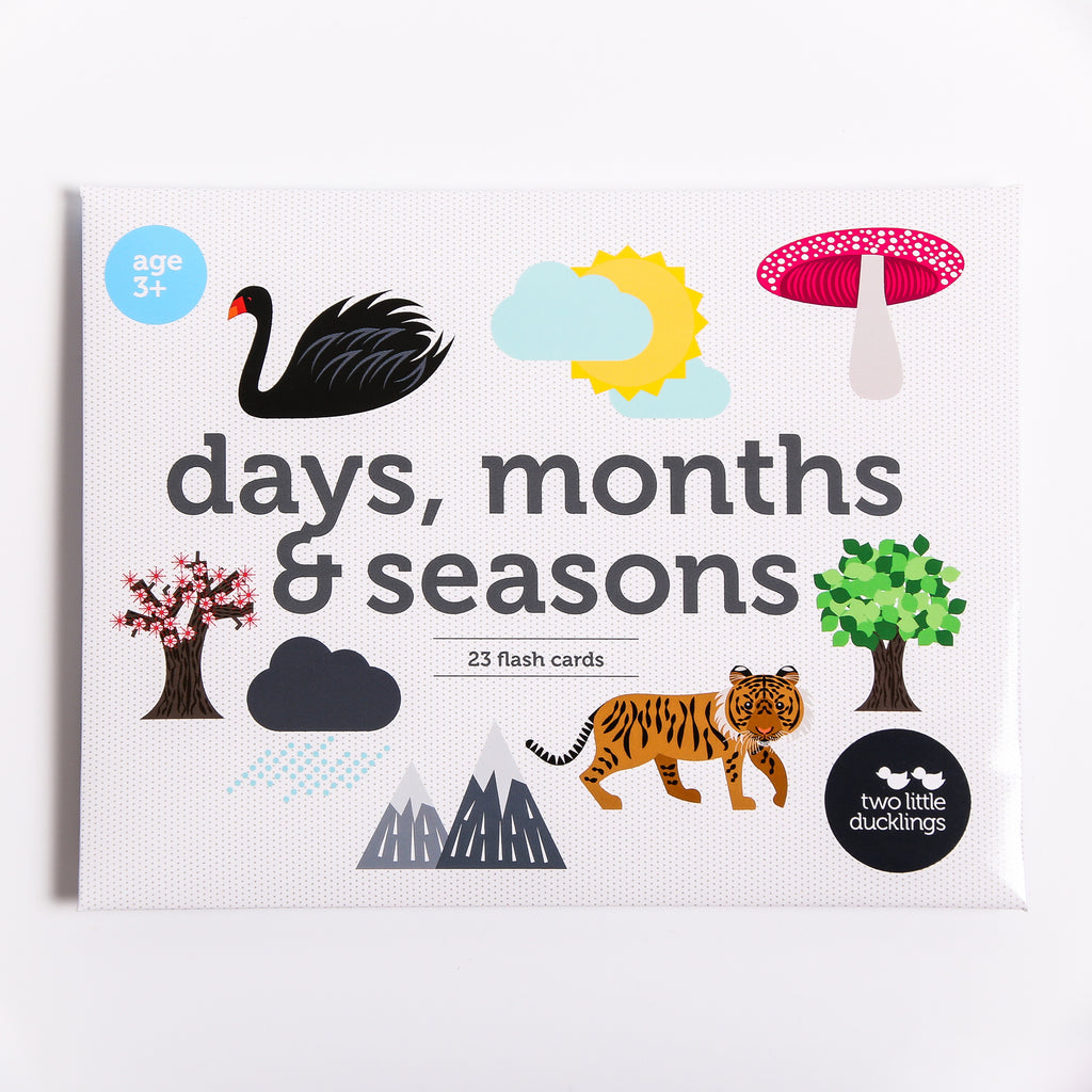Two Little Ducklings Days, Months & Seasons Flash
