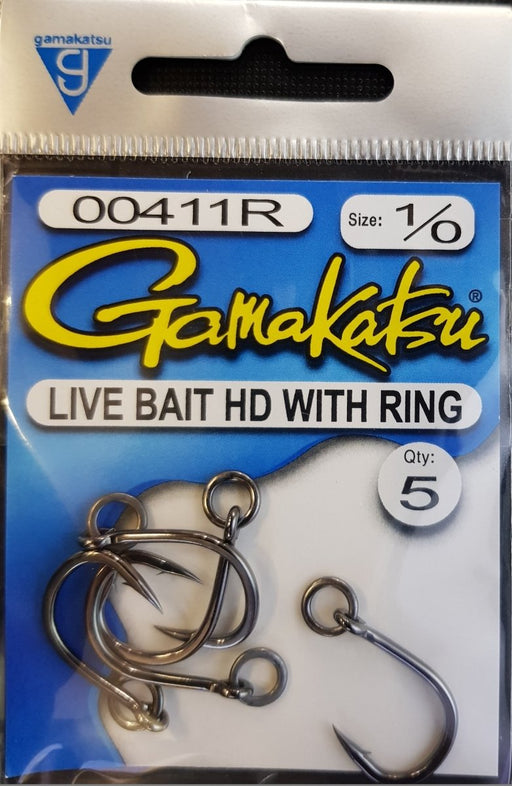 Gamakatsu Live Bait HD 10/0 Fishing Hooks