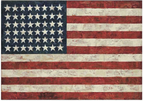 Flag by Jasper Johns 1954