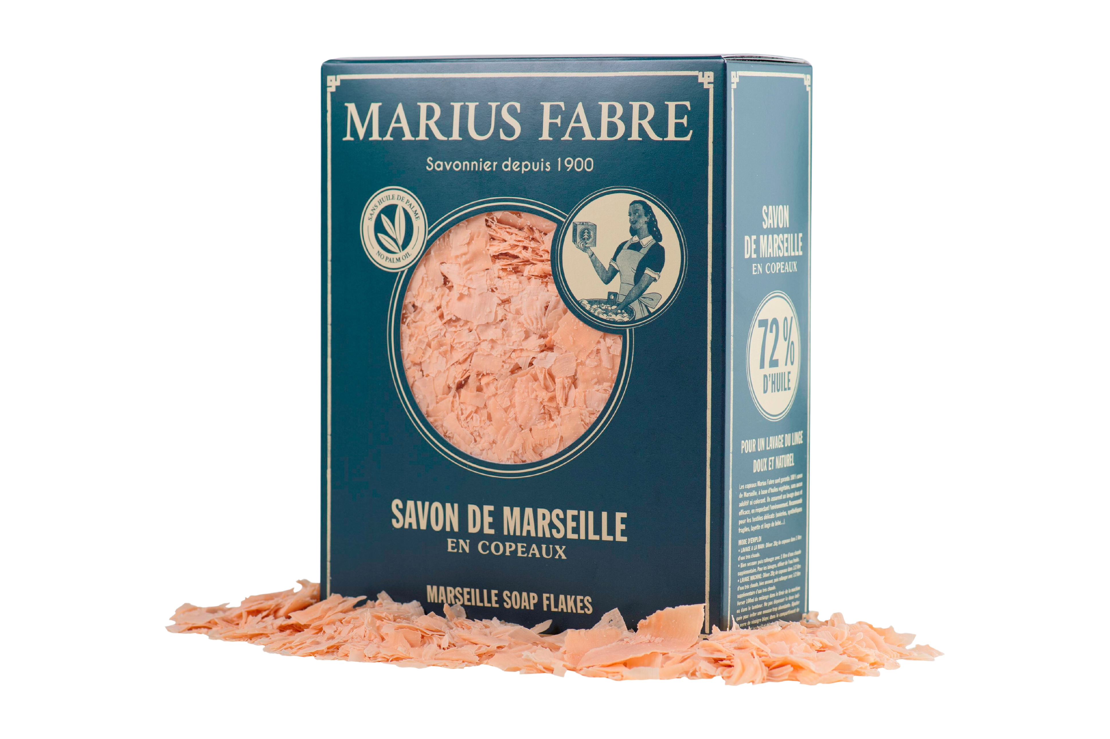 Zeepvlokken (Natuurlijk Wasmiddel) - Marius Fabre (Palmolie-vrij) 750 gram