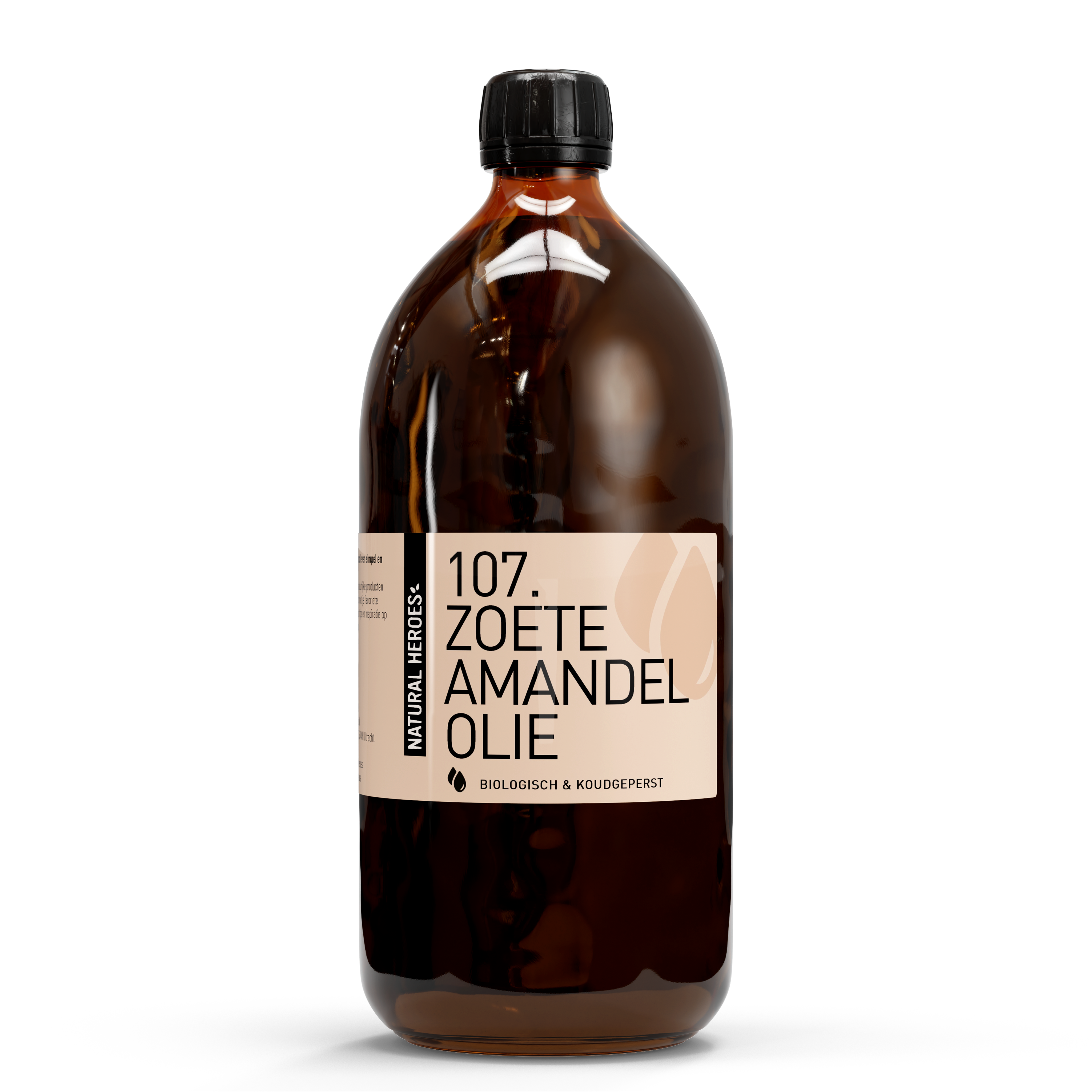 Image of Zoete Amandelolie (Biologisch & Koudgeperst) 1000 ml