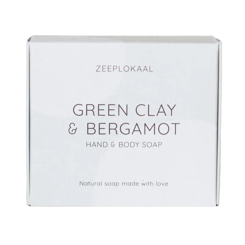 Image of Groene Klei & Bergamot Zeep - Het Zeeplokaal 100 gram