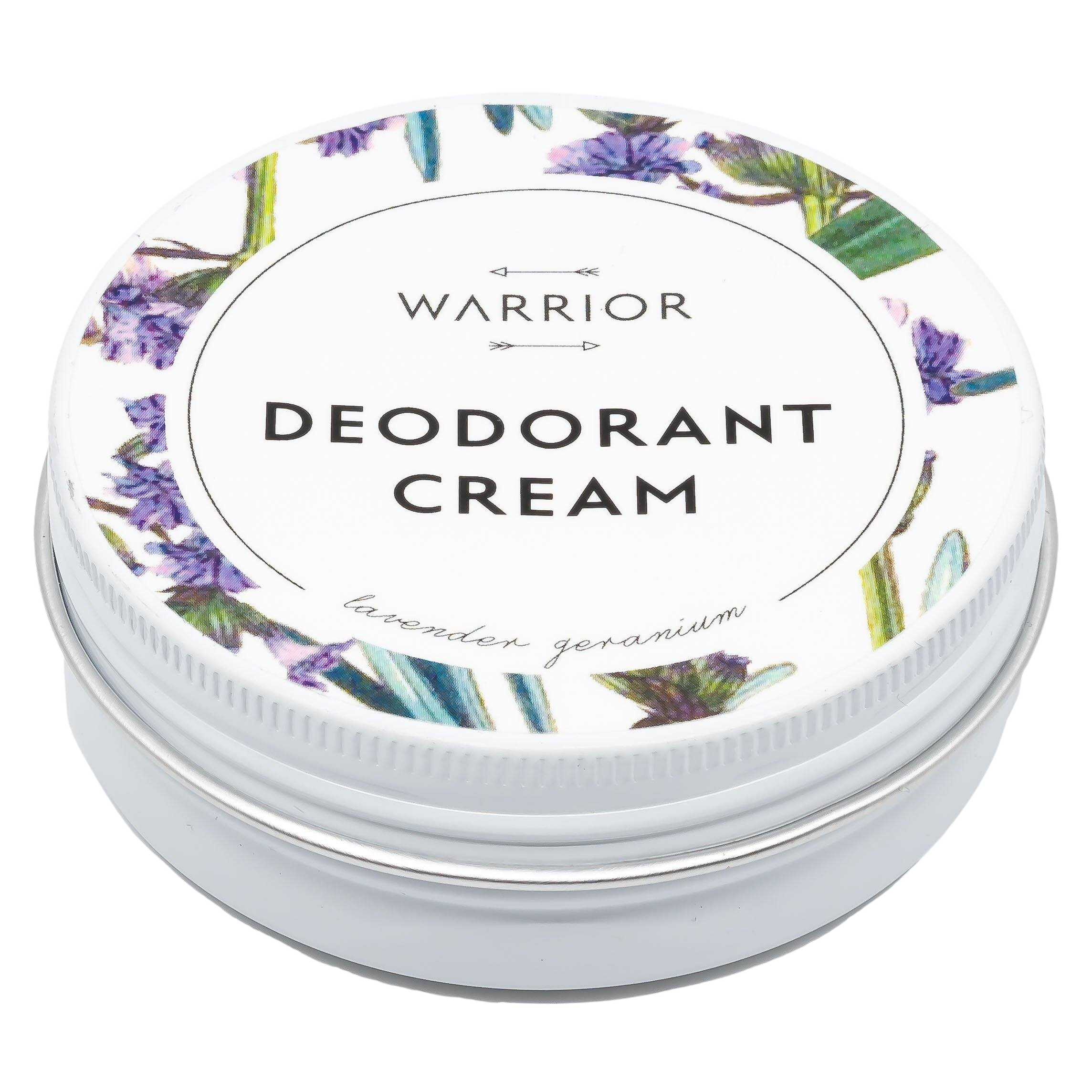 Deodorant Crème (Lavendel) - Warrior Botanicals 70 ml