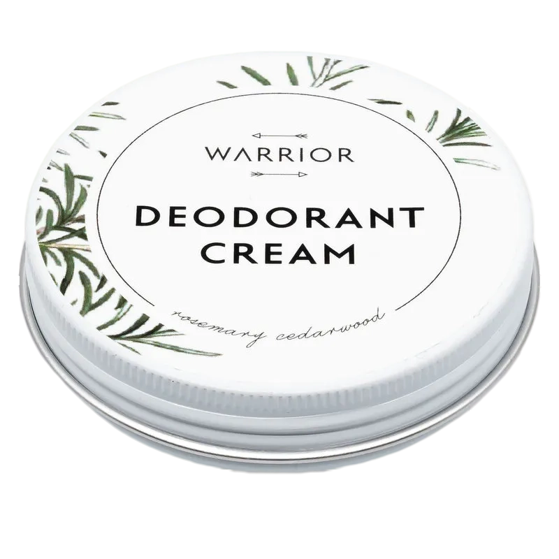 Image of Deodorant Crème (Rozemarijn & Cederhout) - Warrior Botanicals 70 ml