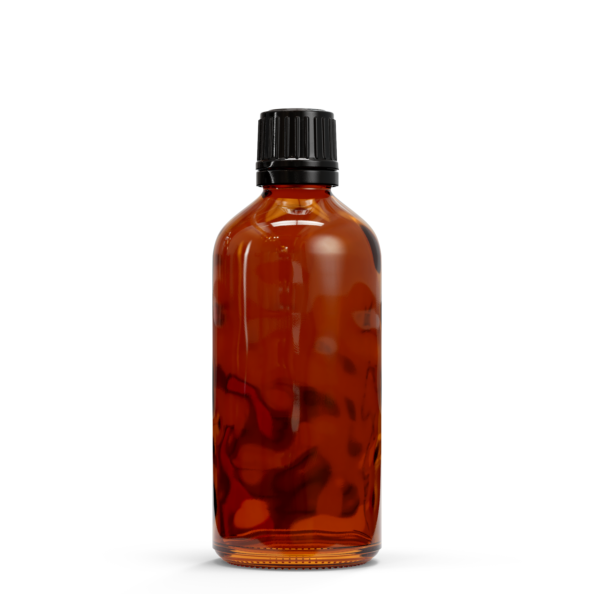 Image of Glazen fles - Bruin (incl. varierende doppen) 100 ml / Snelle Druppelaar
