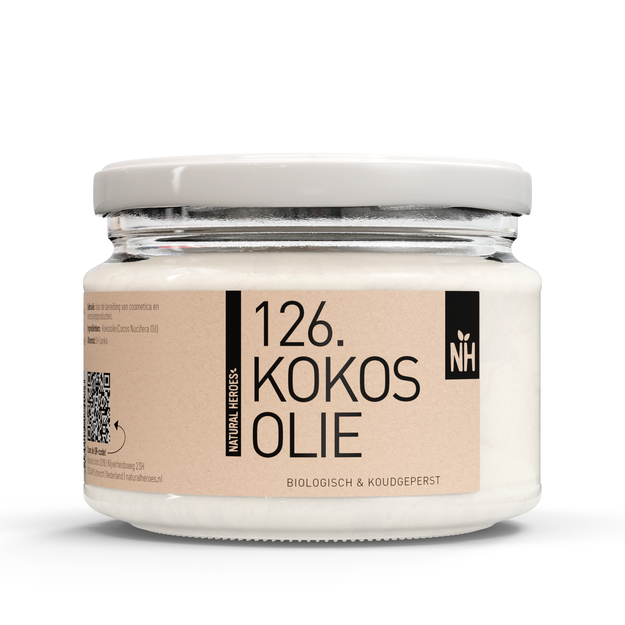 Moet actie ik heb nodig Kokosolie (Biologisch, Ongeraffineerd) Kopen - Natural Heroes