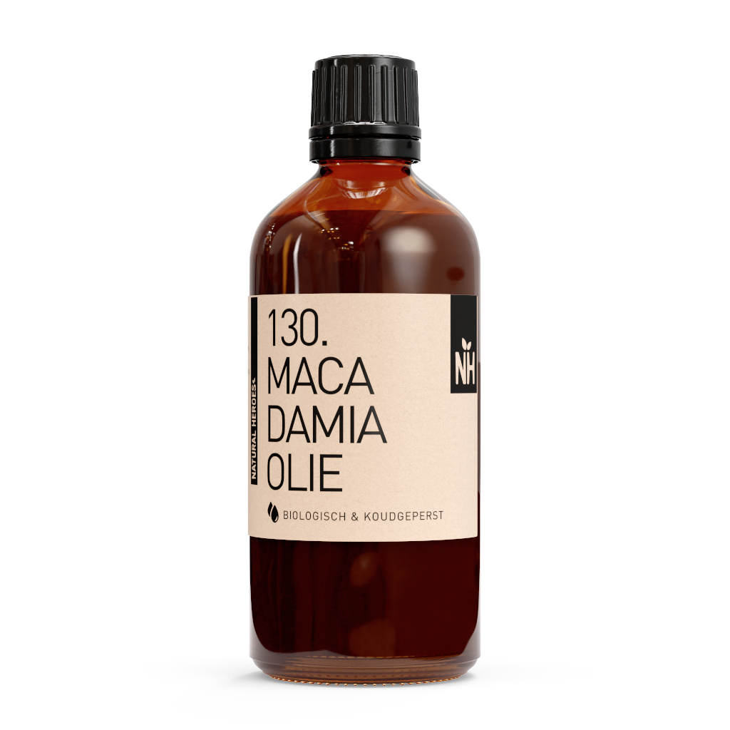 Image of Macadamia Olie (Biologisch & Koudgeperst) 100 ml