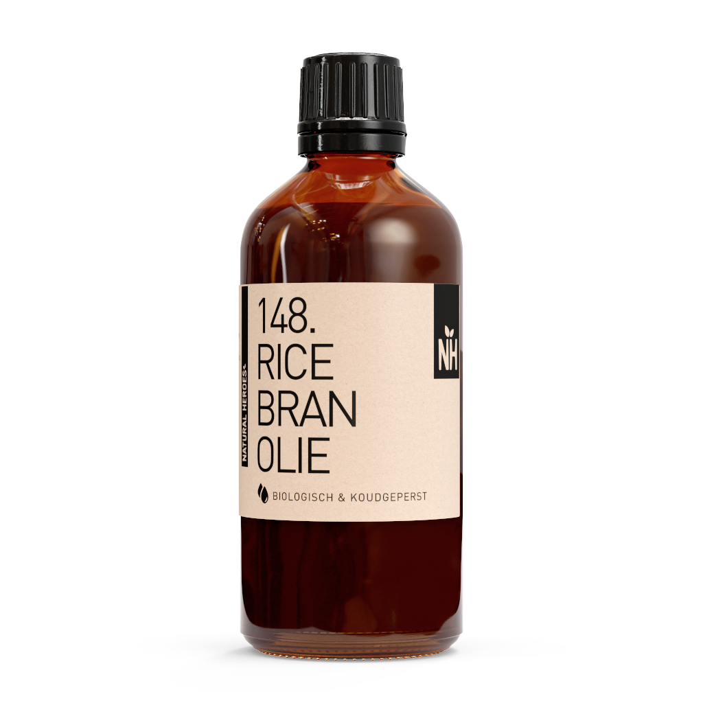 Image of Rice Bran Olie (Biologisch & Koudgeperst) 100 ml