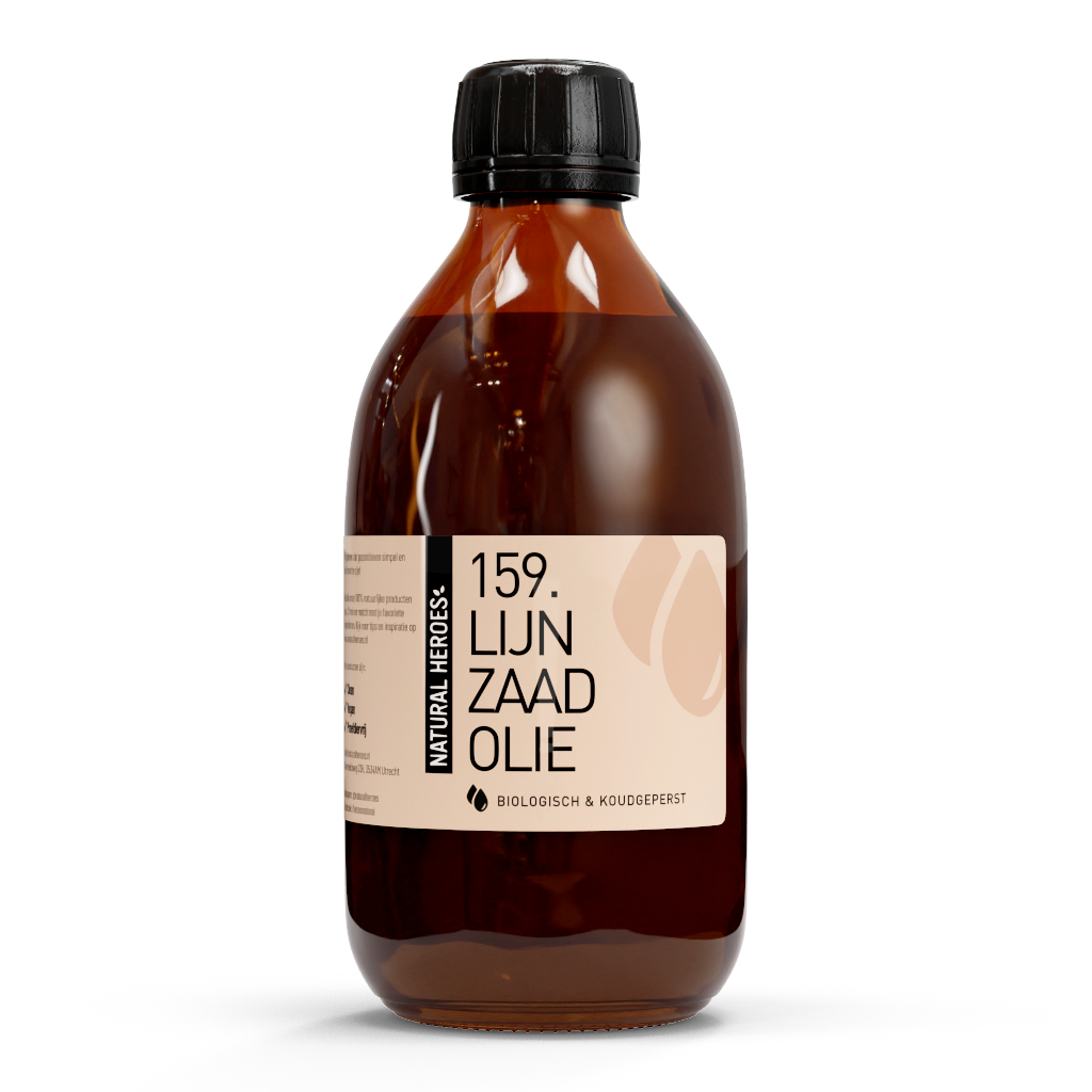 Image of Lijnzaadolie (Biologisch & Koudgeperst) 300 ml