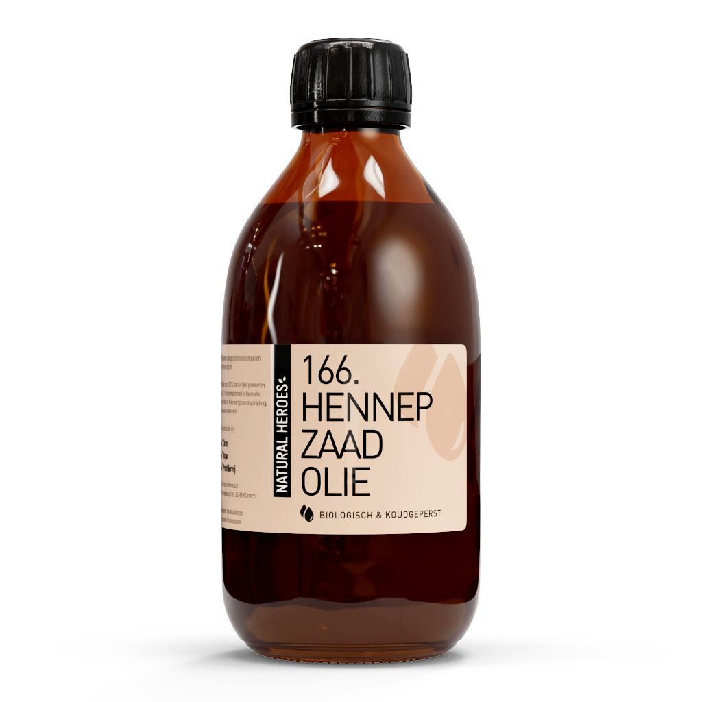 Hennepzaadolie (Biologisch & Koudgeperst) 300 ml