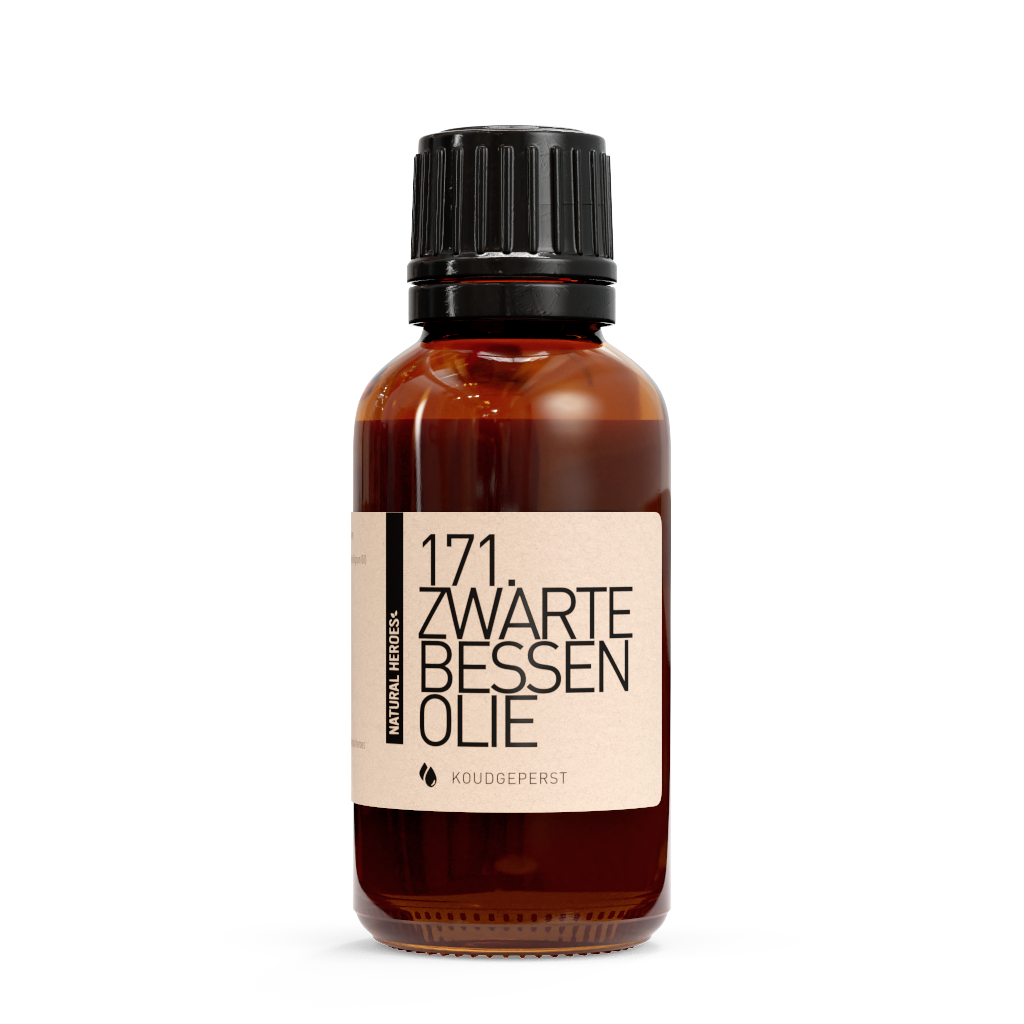 Image of Zwarte Bessenolie (Koudgeperst & Ongeraffineerd) 30 ml