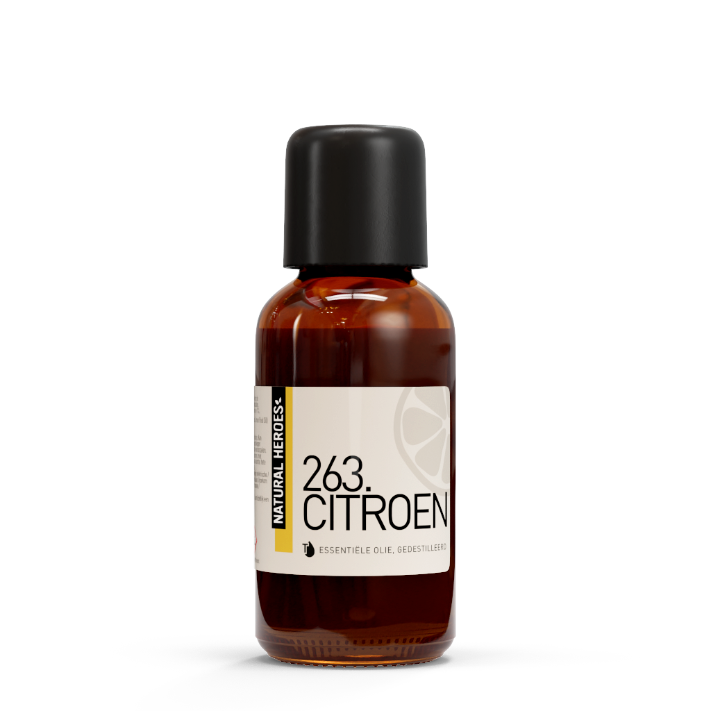 Image of Citroen Etherische Olie (FCF-vrij, Gedestilleerd) 30 ml