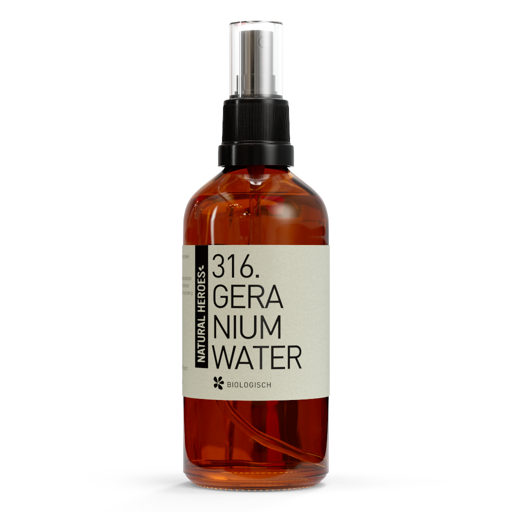 Geraniumwater, Biologisch (Hydrosol) 100 ml