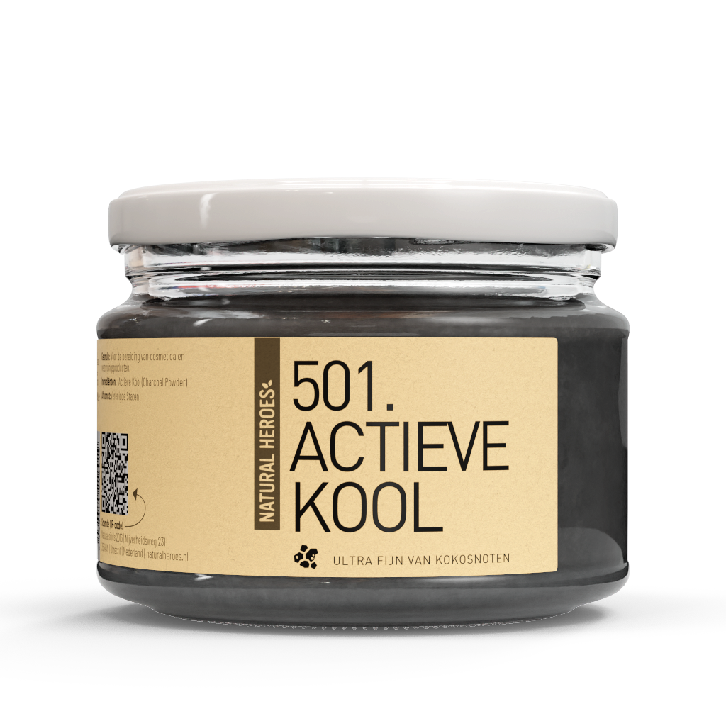 Image of Actieve Kool Poeder (Ultra Fijn & Food Grade) 250 ml