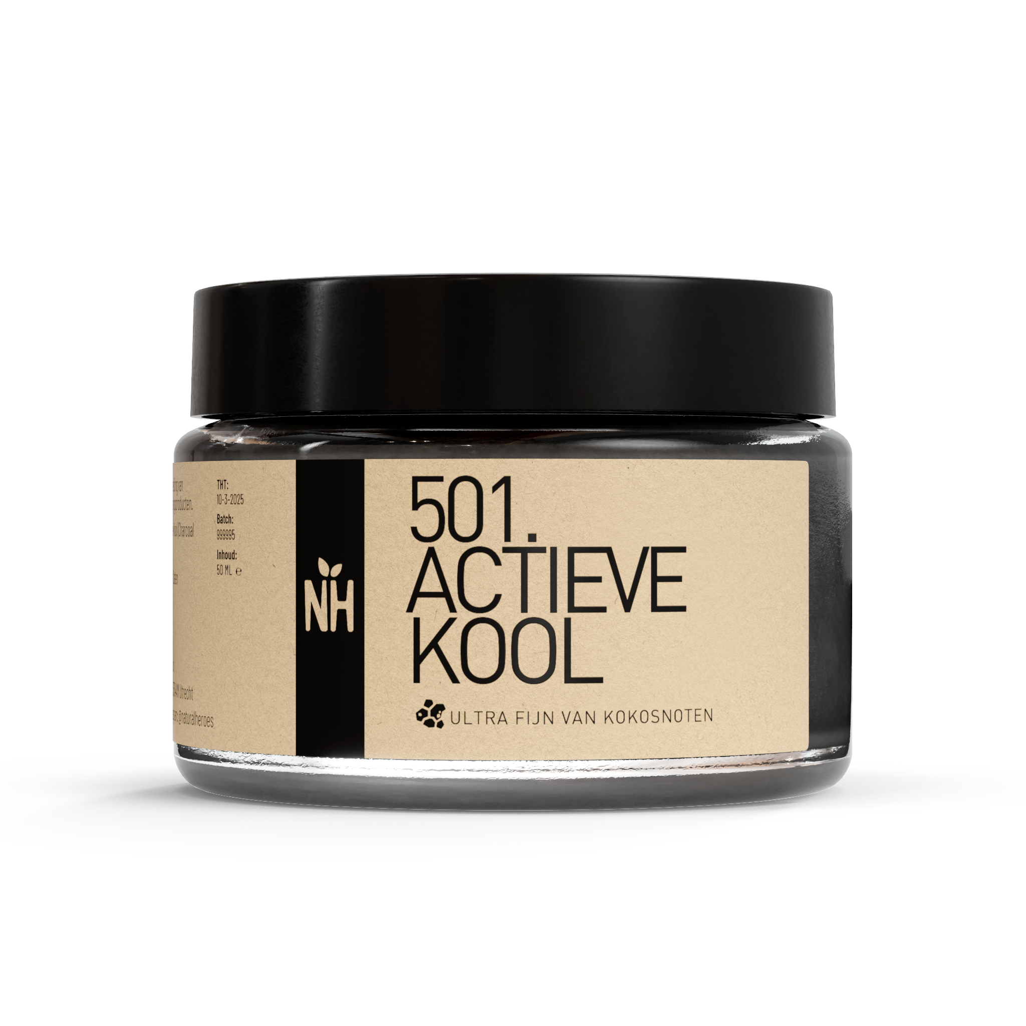 Image of Actieve Kool Poeder (Ultra Fijn & Food Grade) 50 ml