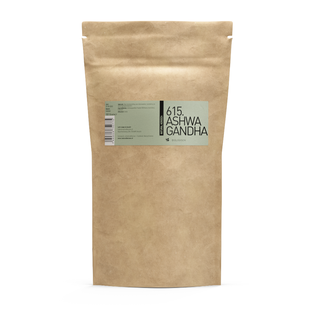 Ashwagandha Poeder (Biologisch) 100 gram