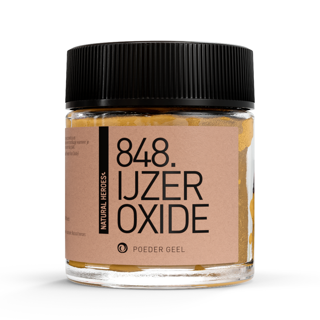Image of Oxide Mineraal Poeder Geel, 30 ml