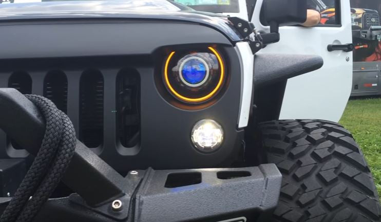 MORIMOTO XB LED Jeep Wrangler JK Turn Signal Fog lights - HIDprojectors