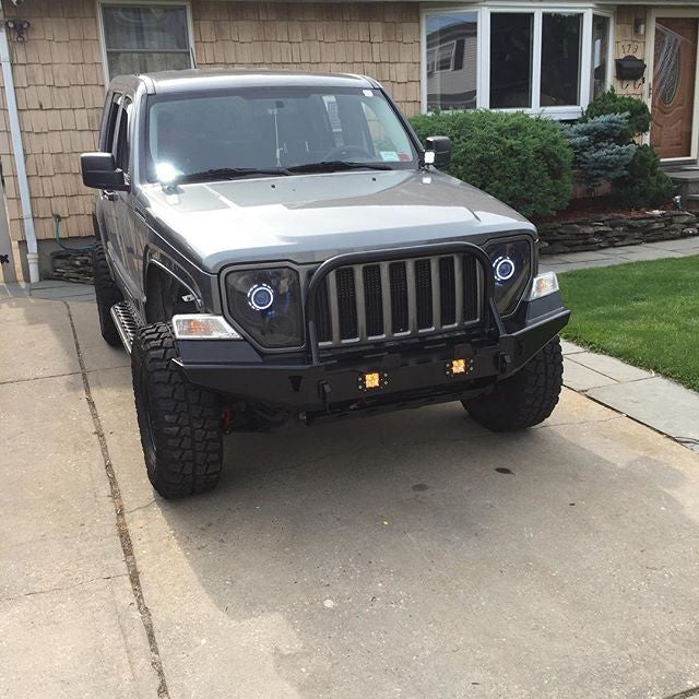 2008-2018 Jeep Liberty LED Headlights Stage 2 - HIDprojectors