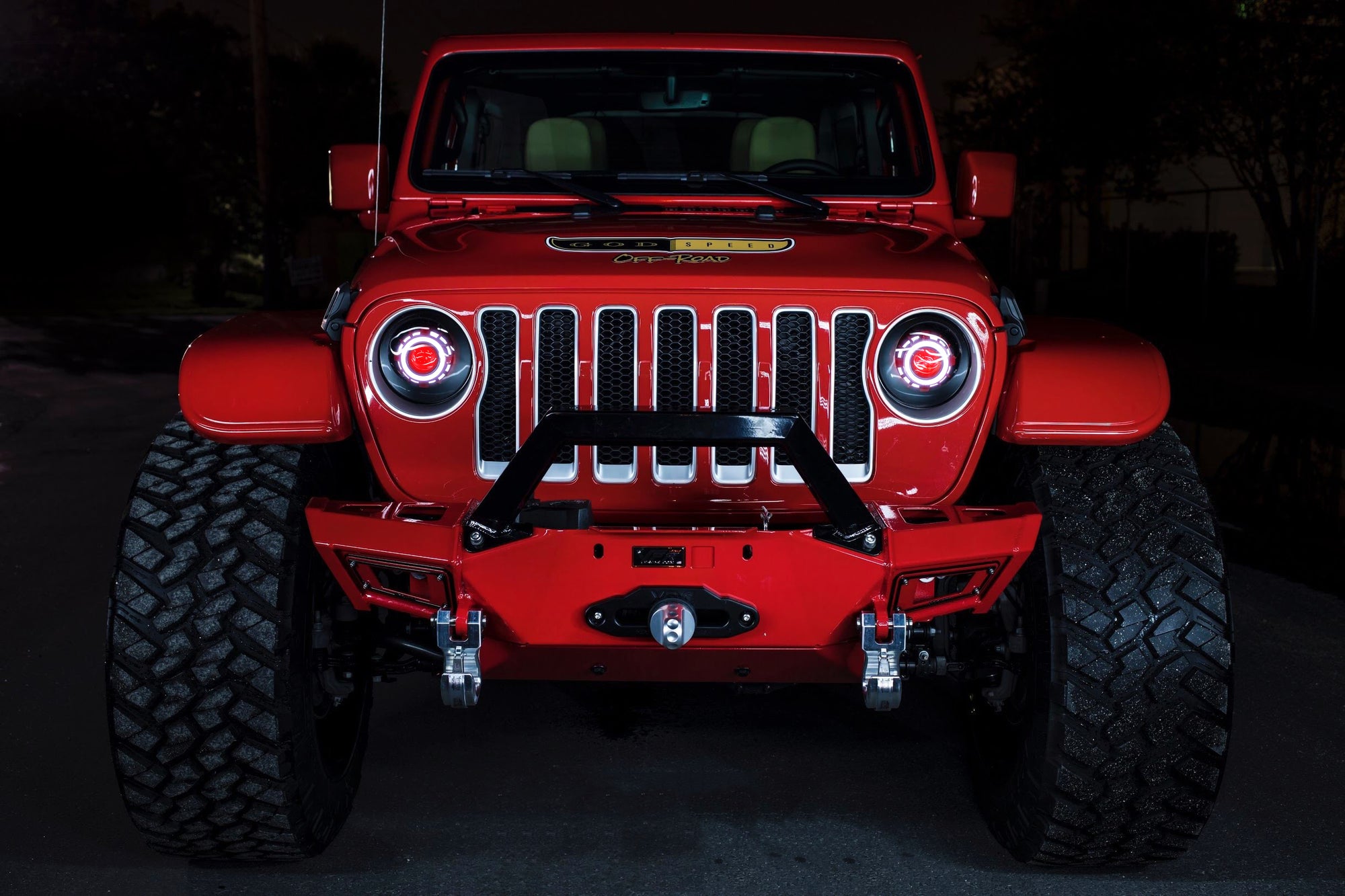 jeep wrangler hid projector headlights