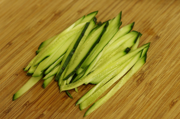julienne zucchini