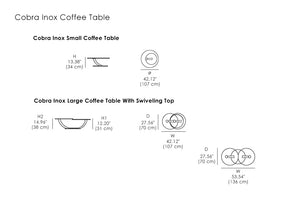Cobra Inox Coffee Table