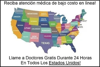 Doctor En Linea Mapa de E.U.