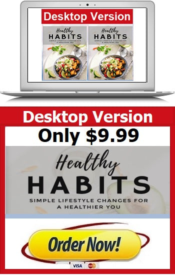 Healthy Habits Desktop Version