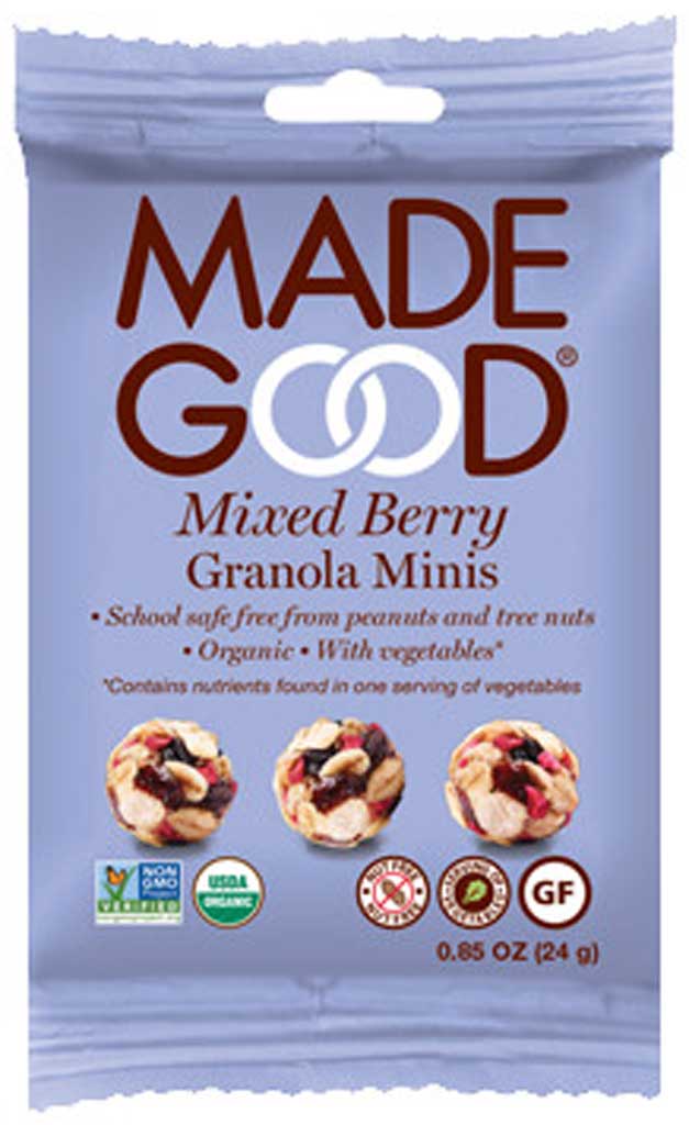 Made Good Mixed Berry Granola Minis To Boost Workers Moral And Energy