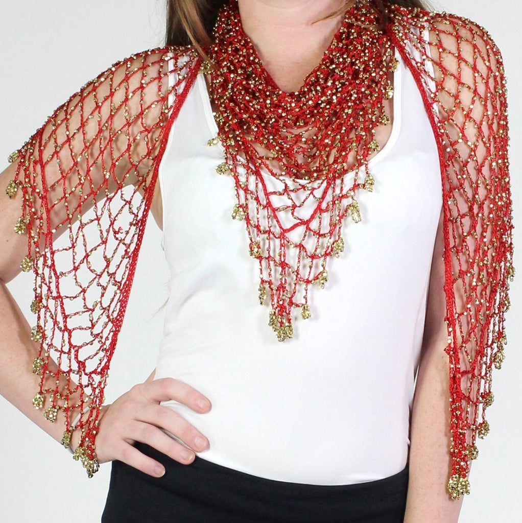 beaded shawl