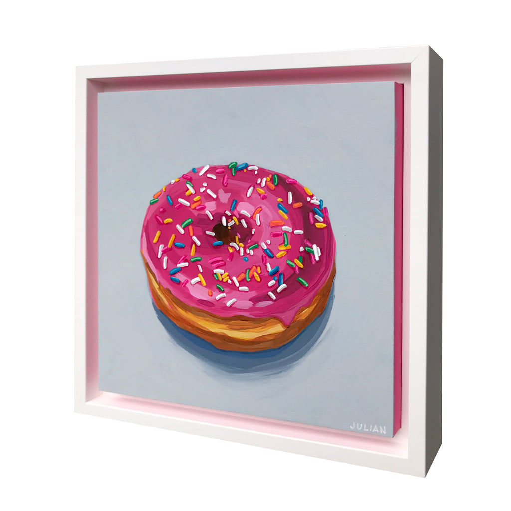 Download Pink Glazed Donut with Sprinkles | Gina Julian