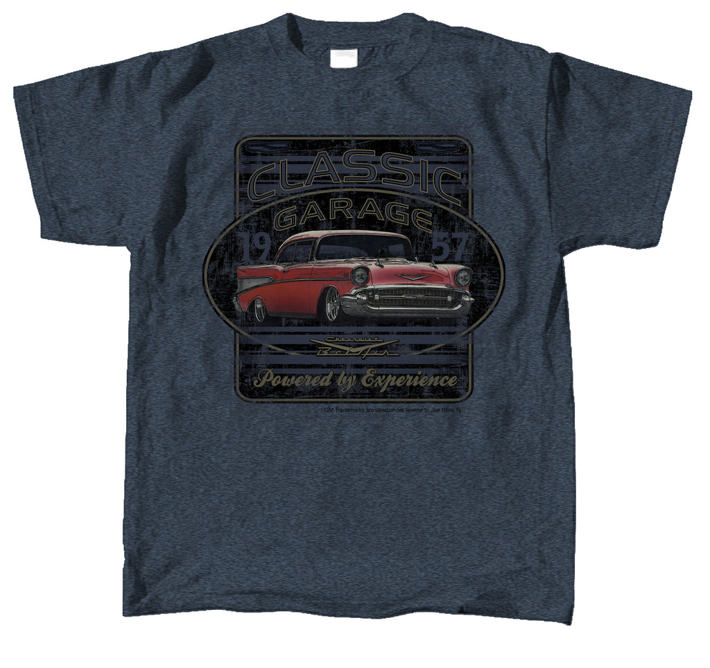 1957 Chevy Bel Air Logo T-Shirt 100% Cotton Preshrunk - By Joe Blow T ...