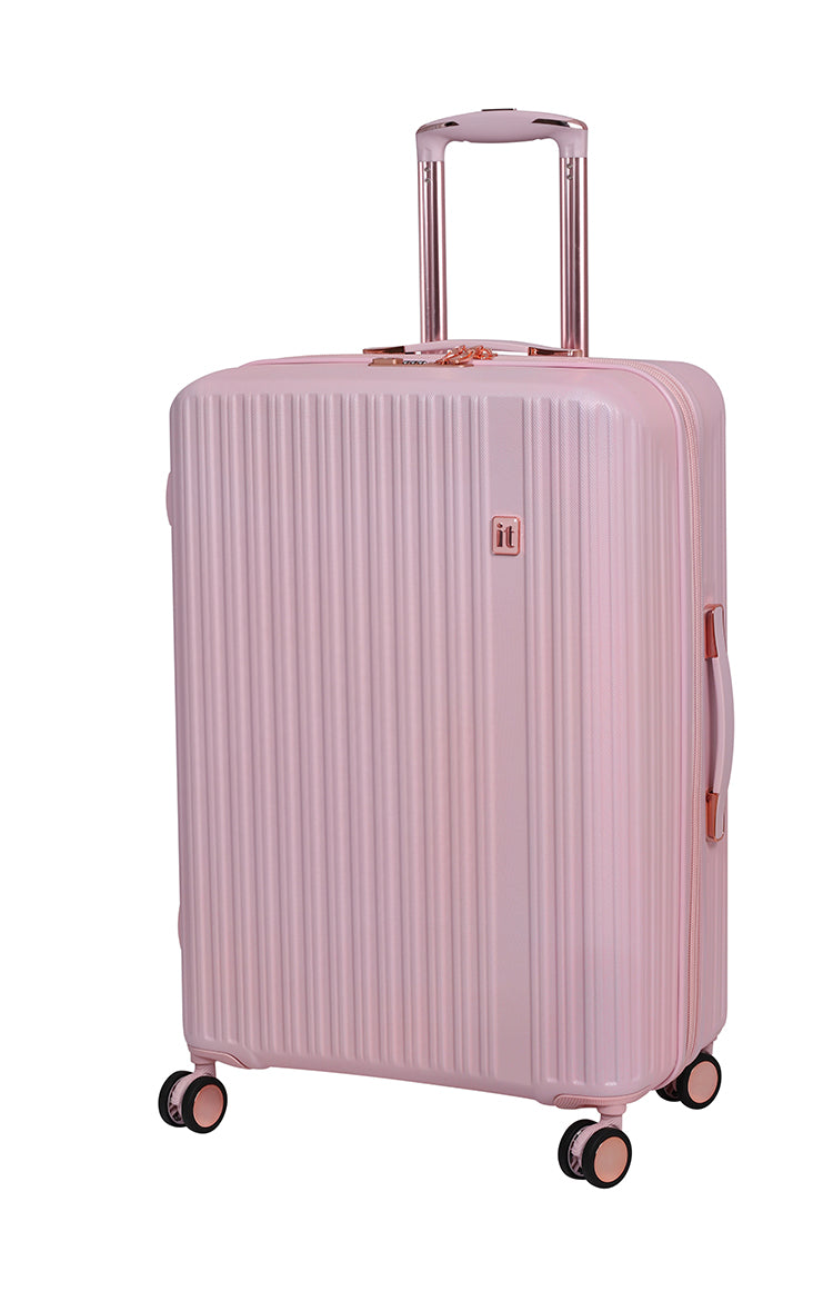 suitcase from pink