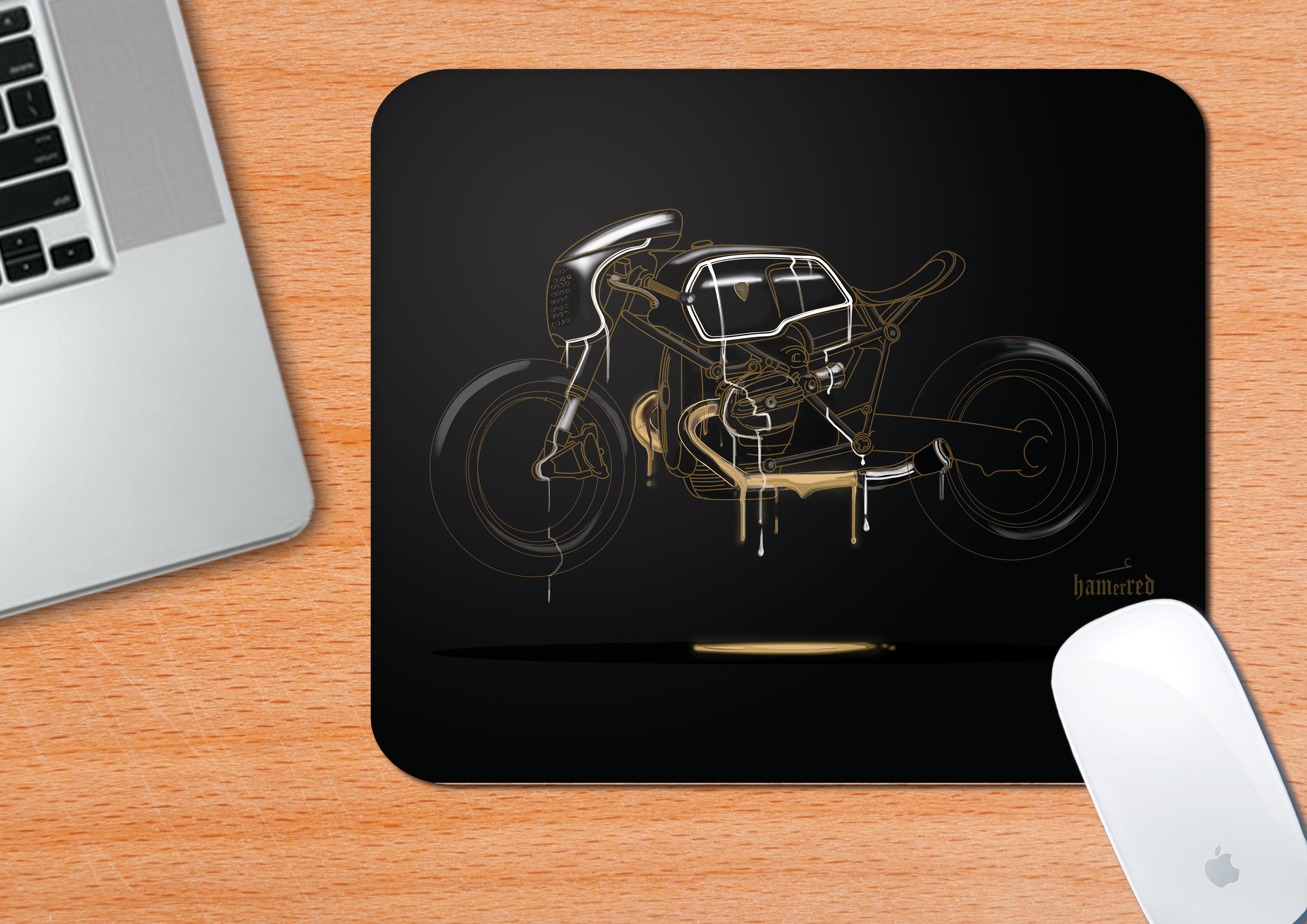 Buy Black Magic Mouse Pad 100kmph