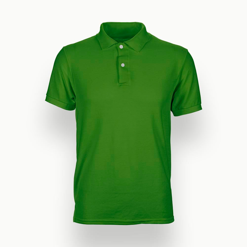 polo t shirt green