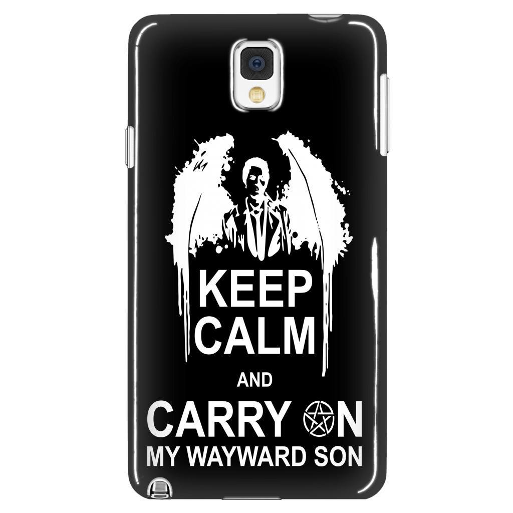 Keep Calm And Carry On My Wayward Son - Phonecover