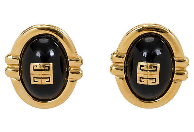 givenchy gold earrings